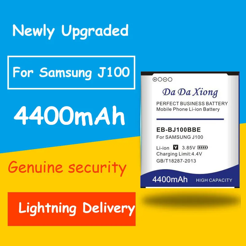 4400 мА/ч EB BJ100BBE батарея для Samsung Galaxy J1 J100 J100D J100DS J100F J100FN J100H J100DD J100HZB J100M J100MU J100S