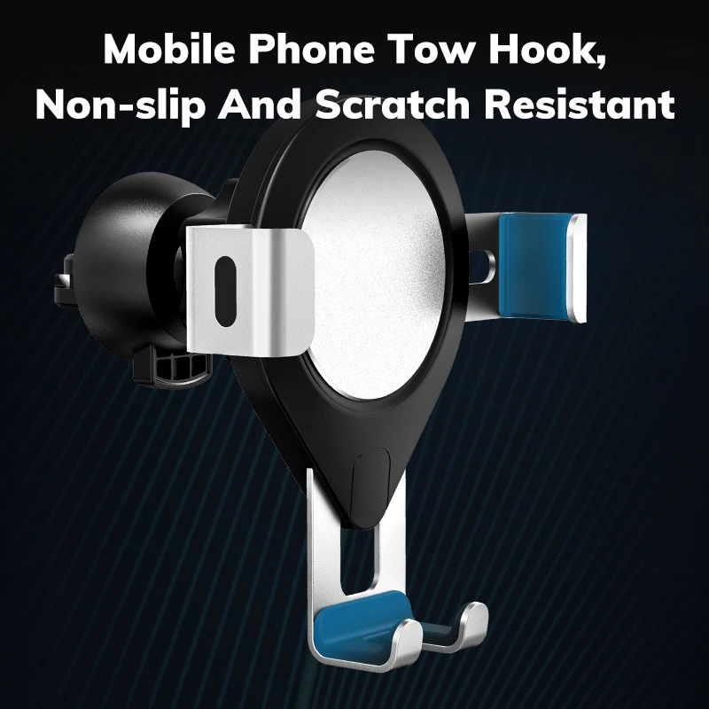 TOPK D17 Car Phone Holder Gravity Air Vent Mount Mobile Stand for iPhone Samsung Xiaomi Universal | Мобильные телефоны и