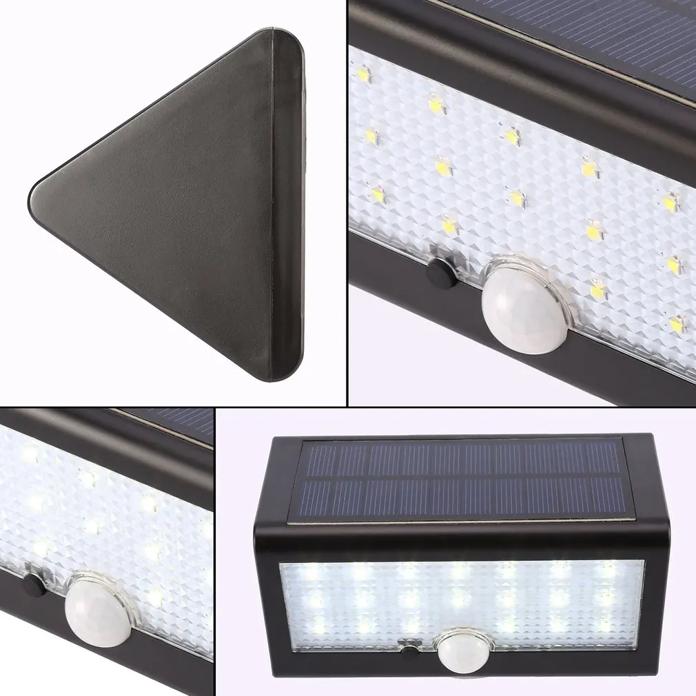 ICOCO 20/32/42/45/62/92 LED Solar Power PIR Motion Sensor Wall Lamp Emergency-Saving Security Light for Outdoor Waterproof | Лампы и