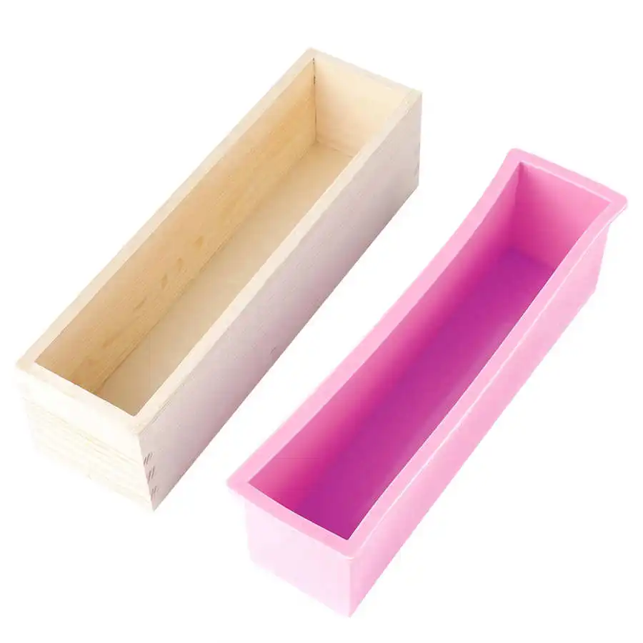 Форма для кухонного мыла 900 мл прямоугольная силиконовая форма сделай сам