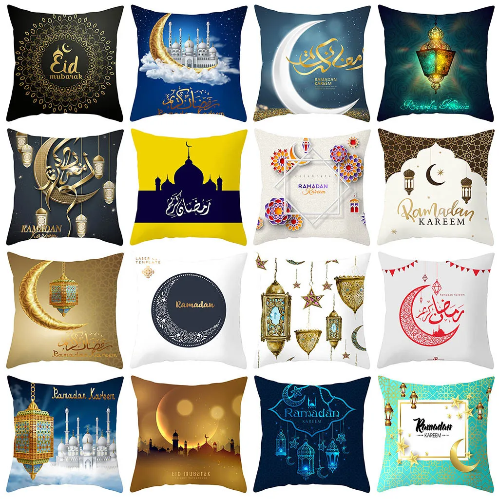 

Eid Mubarak Ramadan Sofa Throw Cushion Cover Throw Pillow Case Cover Islam Decor Decoration Ramadan 2021 Bedding Set