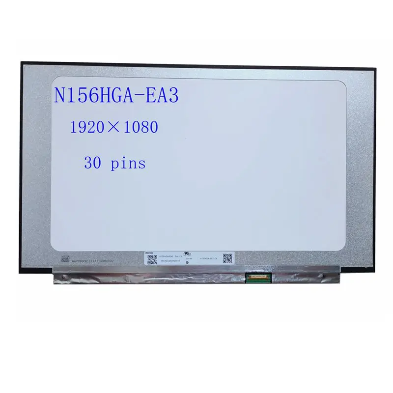 

original N156HGA-EA3 REV.C4 N156HGA EA3 46% NTSC colour 30 Pins 15.6" Slim lcd screen FHD 1920X1080