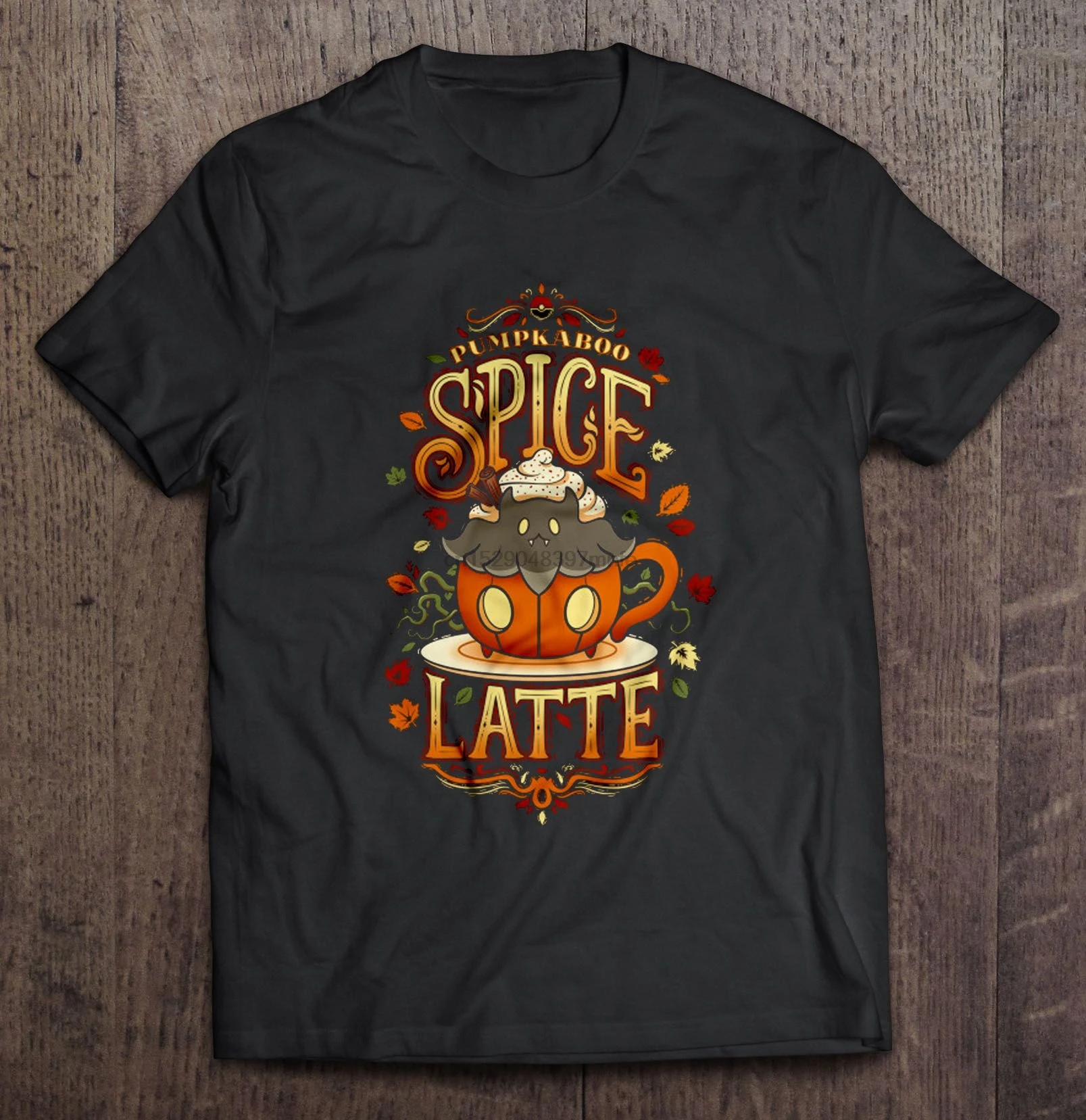 Мужская футболка Pumpkaboo Spice Latte-The Spooky Vegan женская | одежда