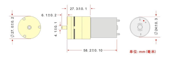 6 в микро воздушный насос головка с давлением постоянного тока для резервуара