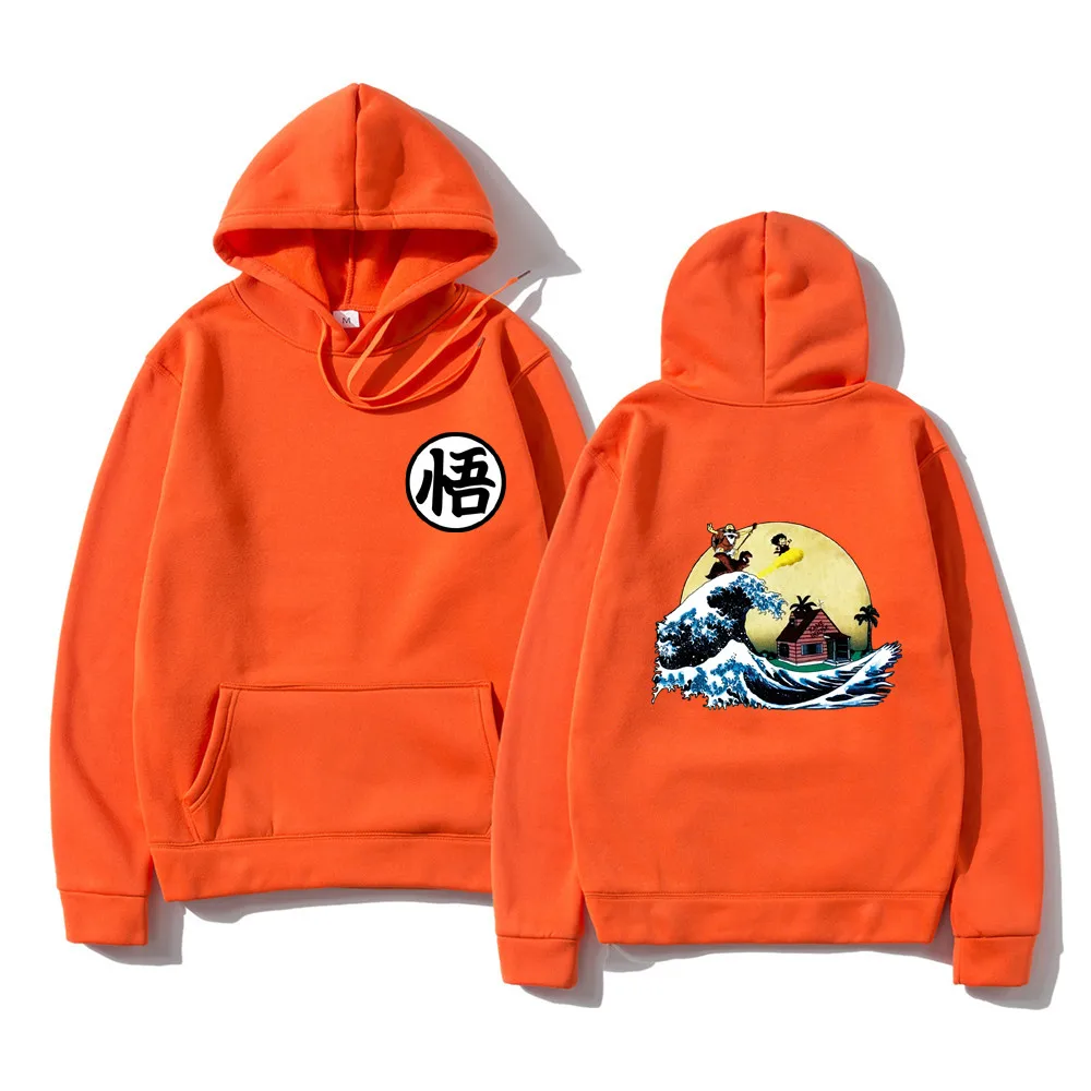 

Multiple styles Japanese Anime hoodie sweatshirt men Print Turtle Goku poleron hombre Streetwear sudadera hombre Tops pullover