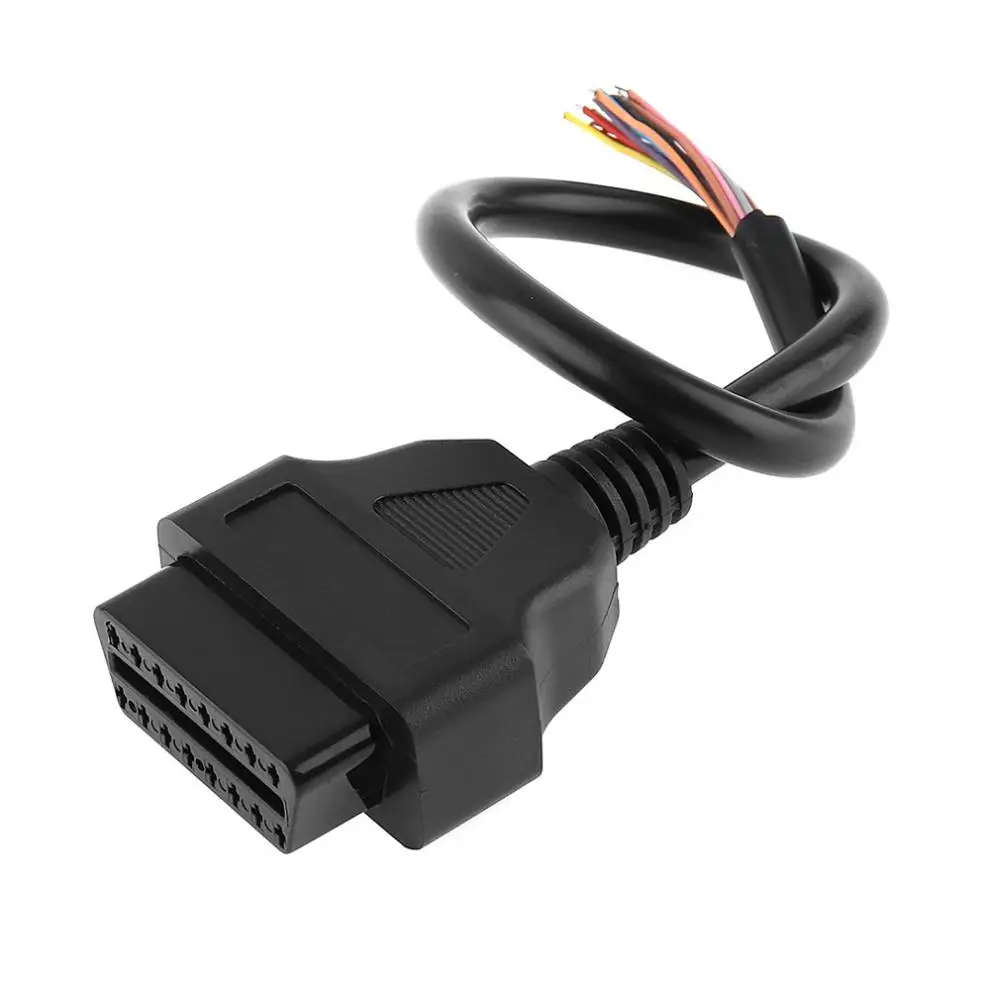 OBD II OBD2 16 контактный разъем для подключения линии открытия авто диагностический