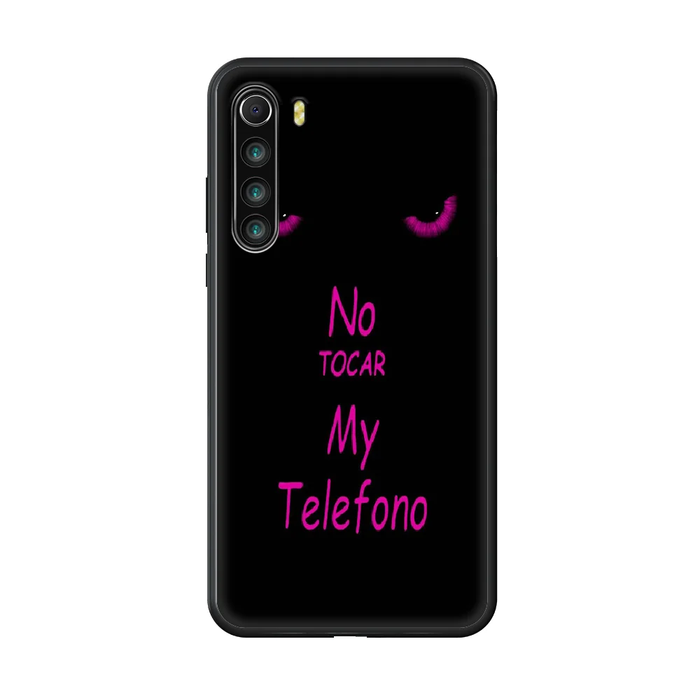 

Color painting Phone case For Xiaomi Redmi Note 8T 8 9 7 7A 8 8A 4 5 9S Pro black funda 3D hoesjes fashion bumper painting