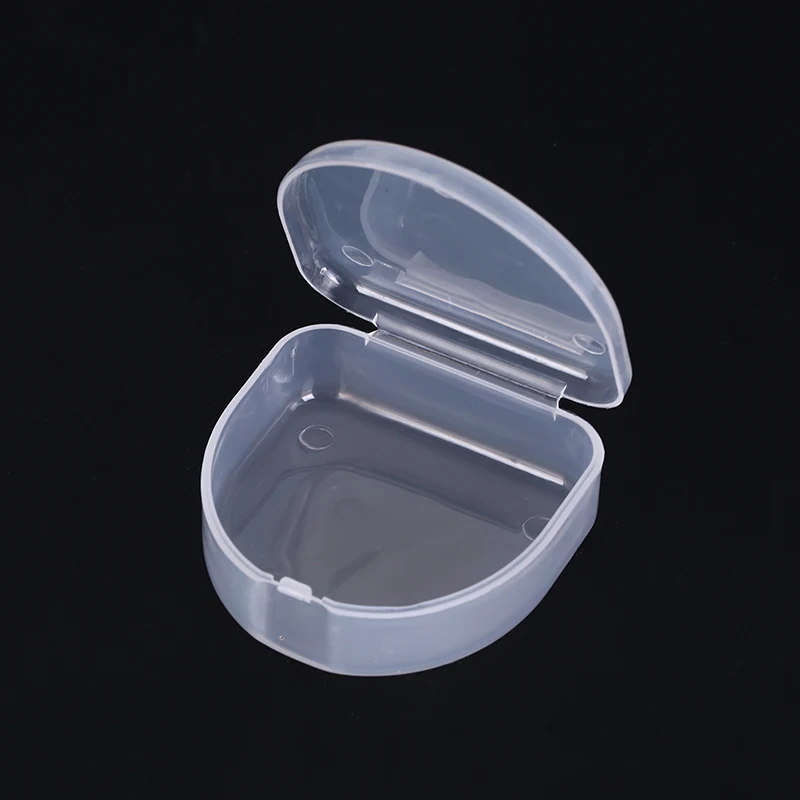 

1PCS Denture Organizer Dental False Teeth Appliance Container Storage Boxes Dentures Cleaner Denture Bath Storage Box Case