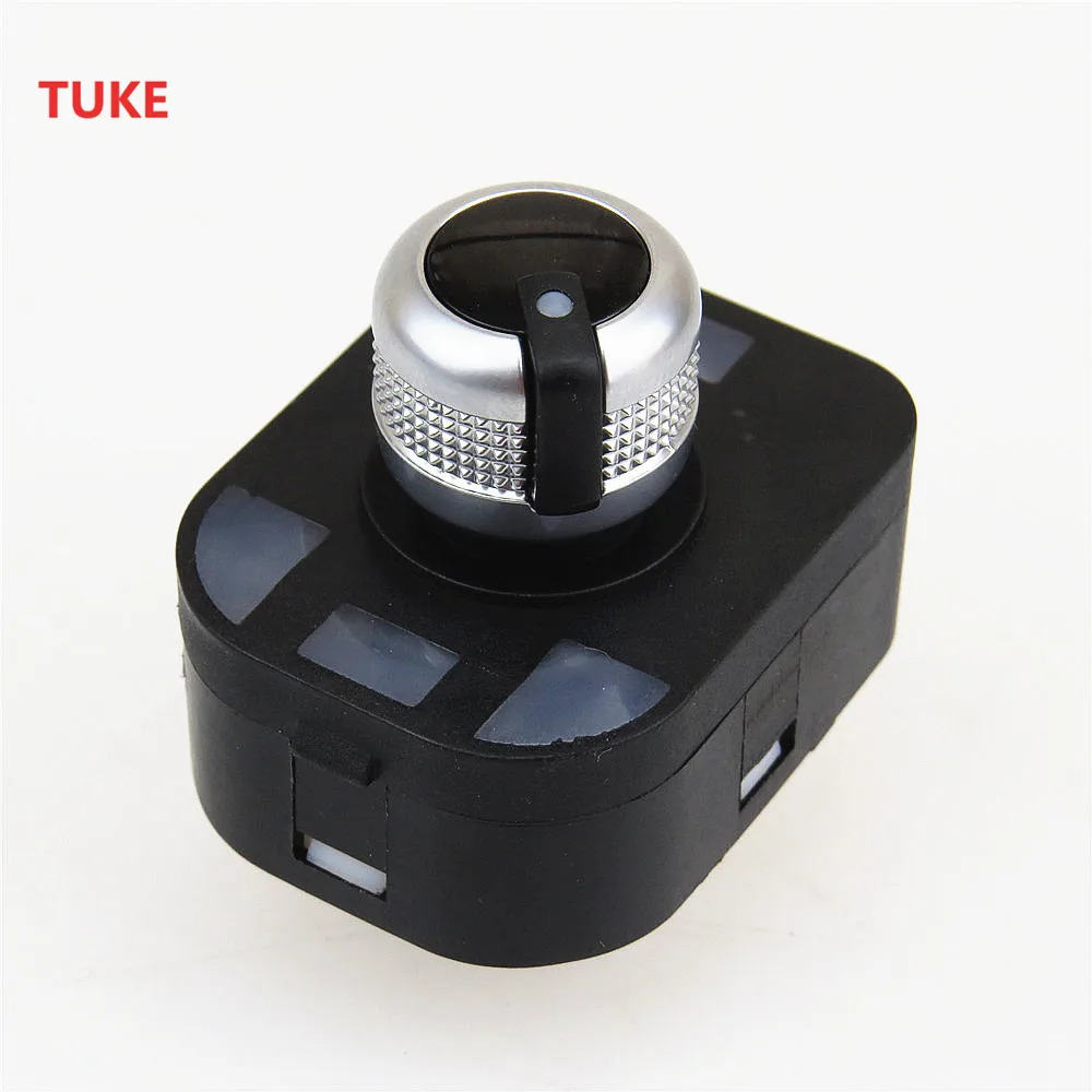 Хромированный переключатель RWSYPL для зеркала заднего вида с электрической ручкой