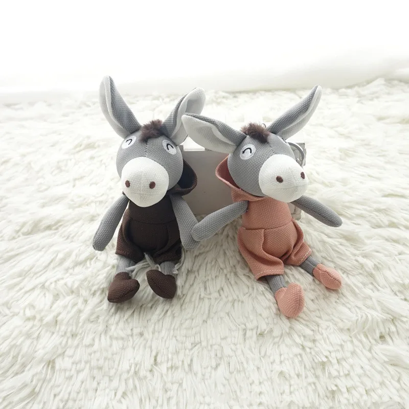 2020 новый Южная Корея одет Ослик брелок мультфильм плюшевый осел мул сын пипи