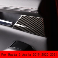 car door panel stickers interior modification decorative frame cover trim for mazda 3 axela 2019 2020 2021 car accessories