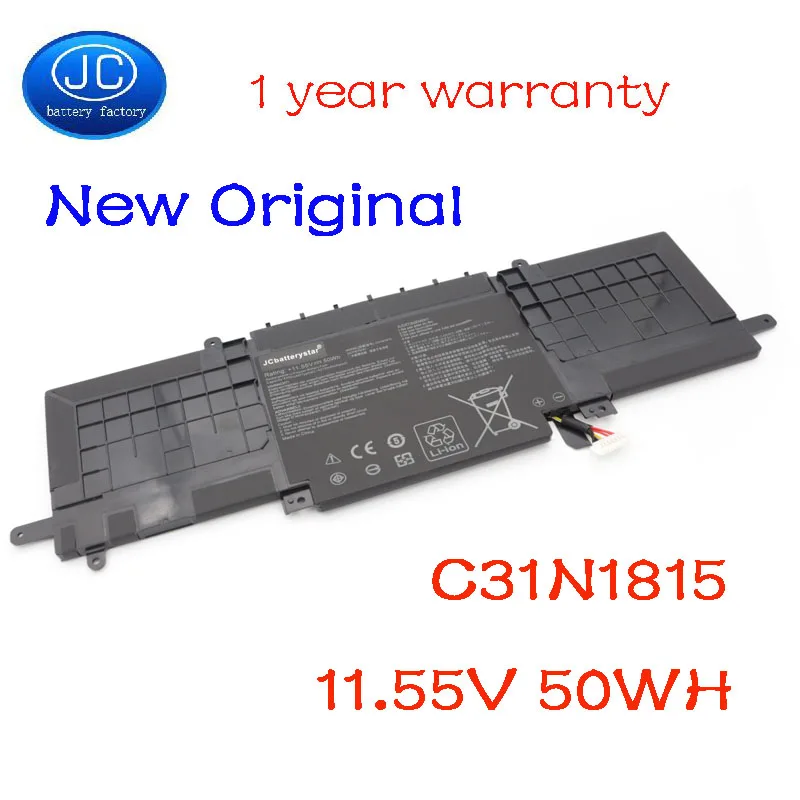 Новый оригинальный аккумулятор JC C31N1815 для ноутбука BX333FN RX33FA UX333FA UX333FN RX333FN UX333 0B200