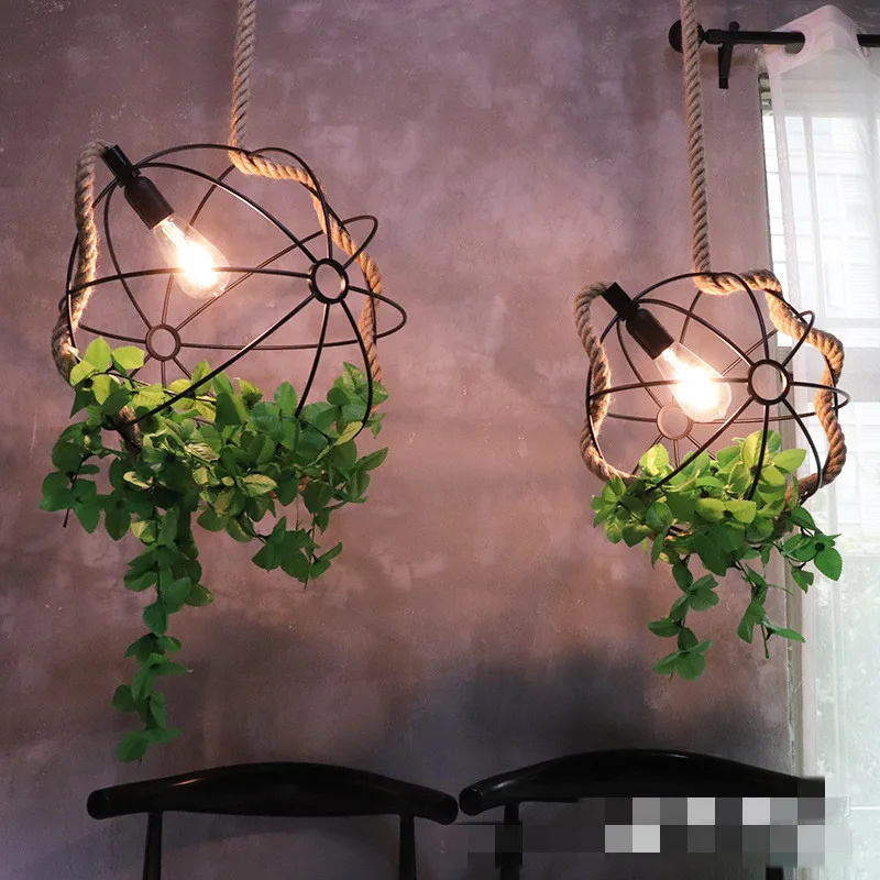 Креативный винтажный Лофт подвесные светильники Светильник для кафе столовая