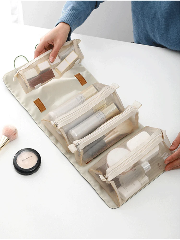 

Luggage Pockets Storage Bagsfoldable Wig Included Bathroom Storage Bags Bedroom Mask Necessarie Feminina House Products BF50SB