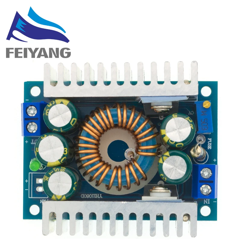 DC-DC высокой мощности низкой пульсации 12A Регулируемый понижающий модуль 95%