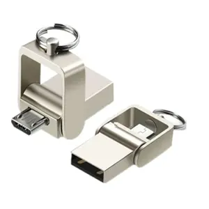 OTG 3 в 1 флэш-накопитель 32 ГБ Micro usb 2,0 карта памяти 64 Гб флэш-накопитель 16 ГБ usb флэш-ручка металлическая для usb Type-C