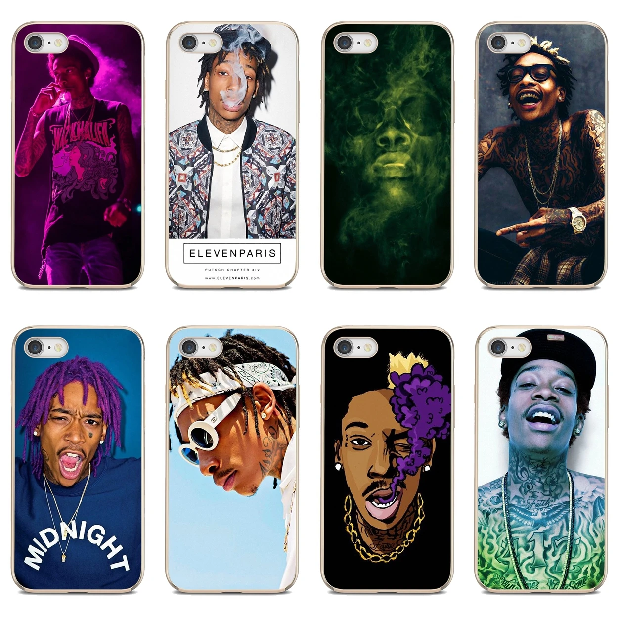 Мягкий чехол для Huawei Nova 2 2i 3 3i Y3 Y5 Y6 Y7 Y9 Prime 2015 2016 2017 2018 2019 Snoop-Dogg-Wiz-Khalifa-US-Rap-star |