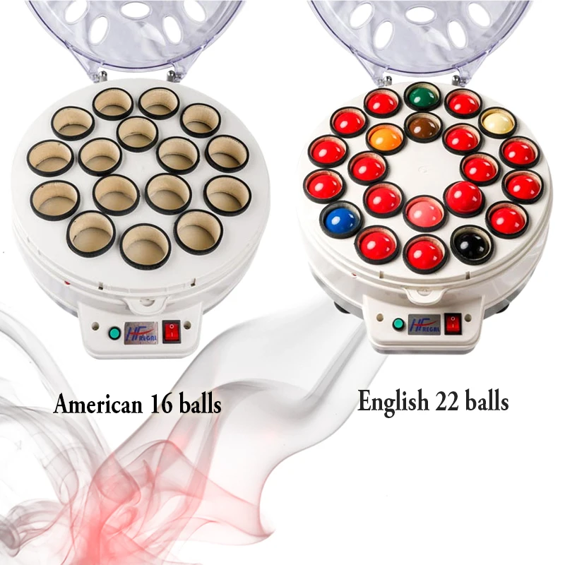 

Billiard Ball Cleaner Machine Pool 16 balls Snooker 22 Balls Clean Automatic Washing Electronic Ball Clean Machine Accessories