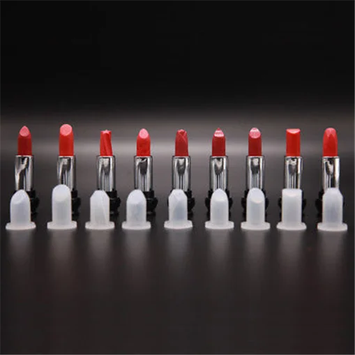 12 1 мм Силиконовые формы для нанесения помады блеска губ 6 видов форм держатель