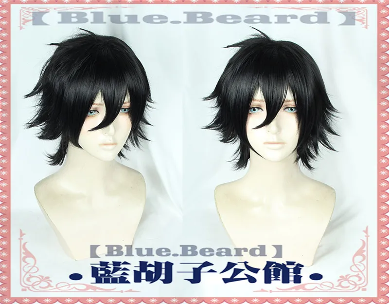 

New Type Angels of Death Zack Isaac Foster Cosplay Straight Party Wig Synthetic Hair +free Wig Cap