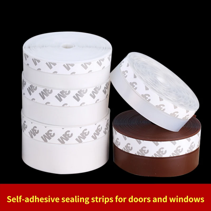

5m Door and Window Sealing Strip, Sound Insulation Strip, Windproof and Insect-Proof Door Seam and Door Bottom Windshield