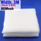 Сетка для защиты сада и овощей от насекомых, защитная сетка для теплиц, ширина 80, 3 м