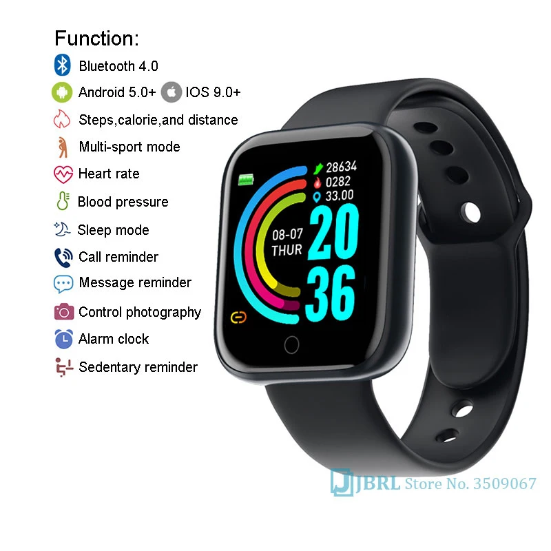 

Smart Watch Women Fitness Tracker Heart Rate Sleep Monitoring Sport Digital Watches Bracelet For Andriod Ios Smartwatch Female