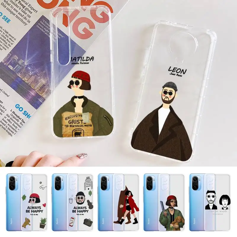 

Killer Leon Professional Uncle Girl Phone Case For Redmi Note 5 7 8 9 10 A K20 pro max lite for Xiaomi 10pro 10T