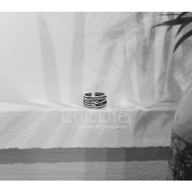 Индивидуальные Многослойные кольца в стиле бохо серебряного цвета для женщин