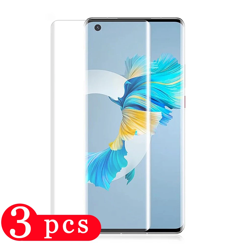 

Защитная пленка для huawei mate 40 pro plus RS 30 lite 30E 20 pro 20X, закаленное стекло для защиты экрана смартфона, 3/2/1 шт.