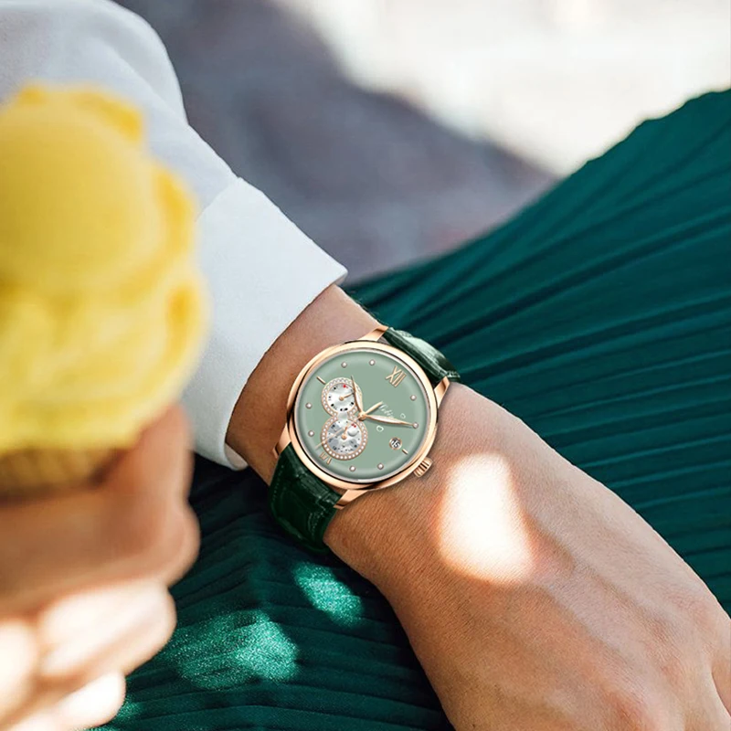 Lobinni 2021 Luxury Women Watches Top Brand  Automatic Mechanical Watch Waterproof Ladies Bracelet Wristwatch Female Clock enlarge
