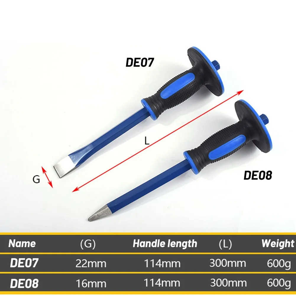 

Nut Splitting Chisel Cold Chisel Hardened Steel Metal Chisel Tool All Sizes Chrome Vanadium Alloy Steel Chisel Woodworking Gouge