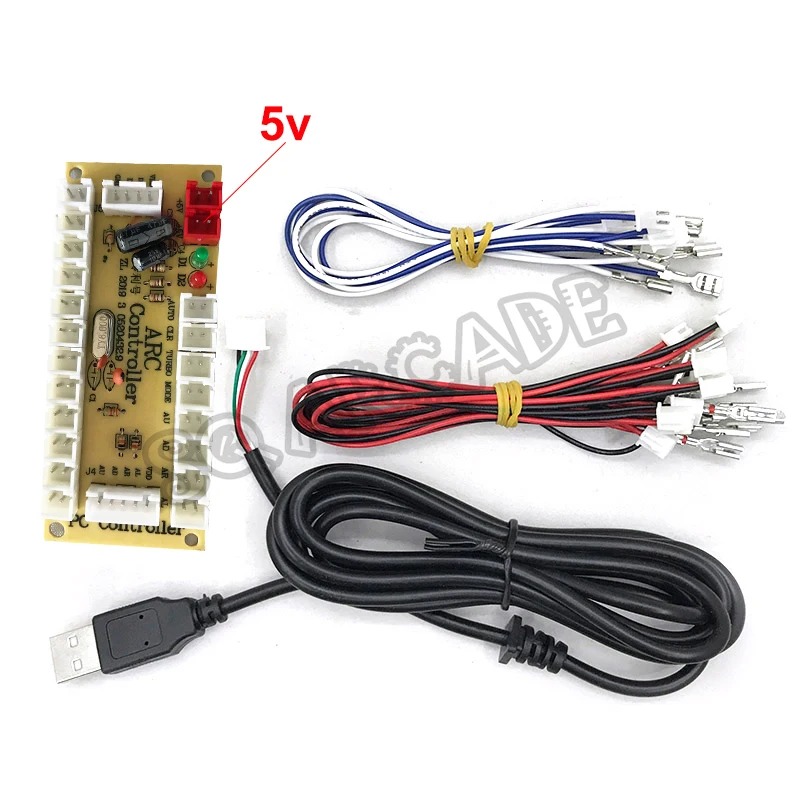 10 шт нулевой задержкой usb датчик для ПК игры джойстик Sanwa аркадных игр Наборы
