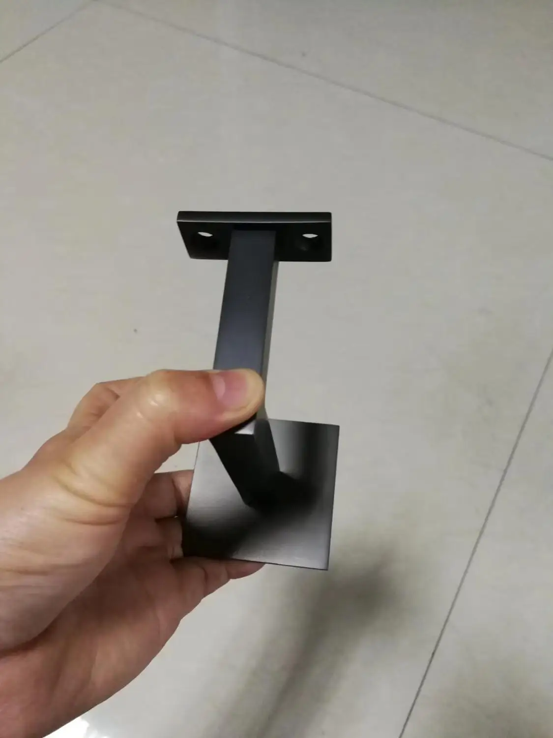 Бесплатная доставка черный цвет нержавеющая сталь настенный кронштейн