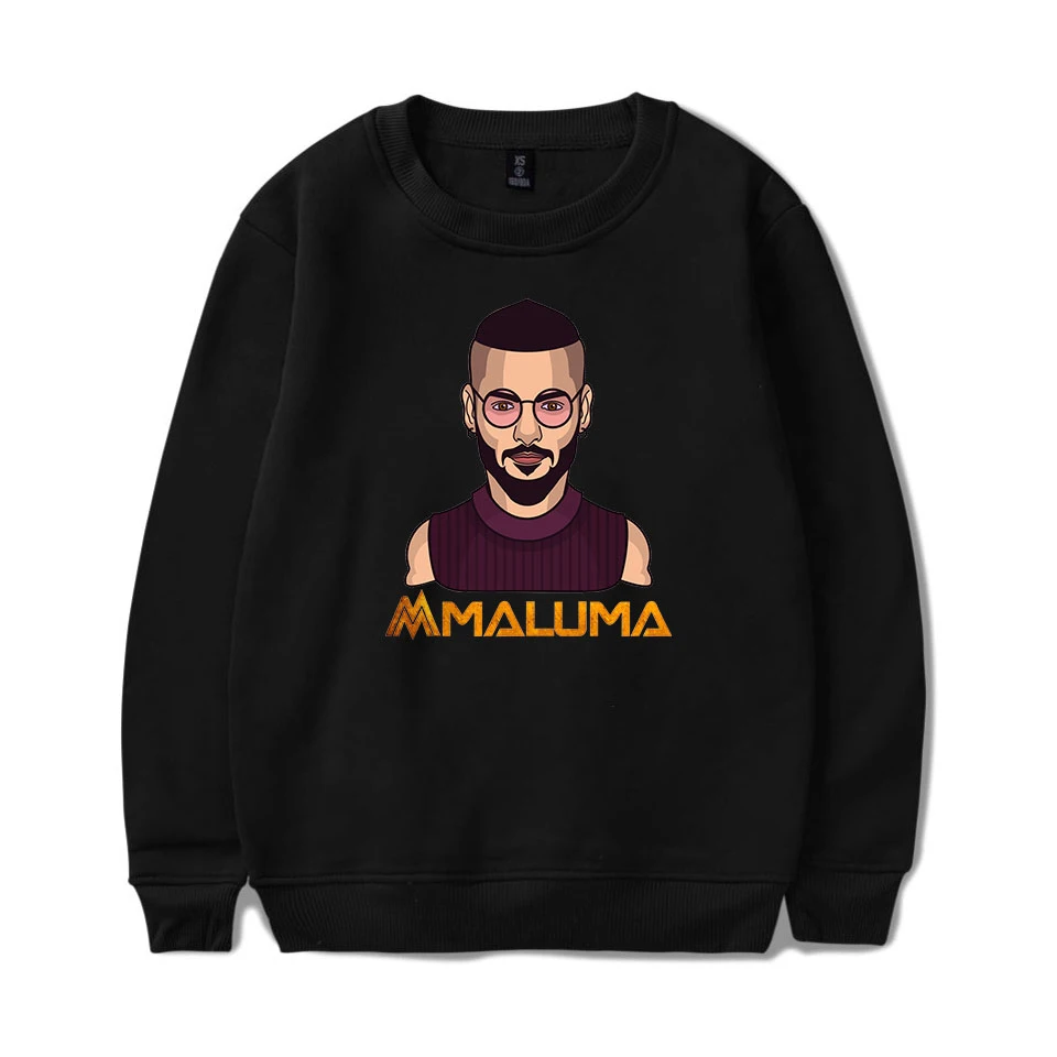 Горячая maluma монолитные толстовки для мужчин/женщин толстовки Harajuku maluma модные повседневные корейские поп осень зима