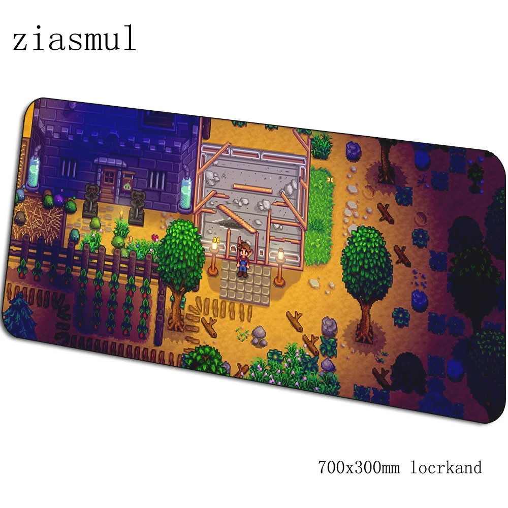 Stardew valley коврики 700x300x3 мм эстетический игровой коврик для мыши большая клавиатура Коврик для мыши Инди поп аксессуары для ноутбука коврик для мыши - Цвет: pattern 3