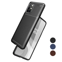 for oneplus 8t case soft silicone anti knock bumper matte carbon fiber back cover one plus 8 t pro phone case for oneplus 8t