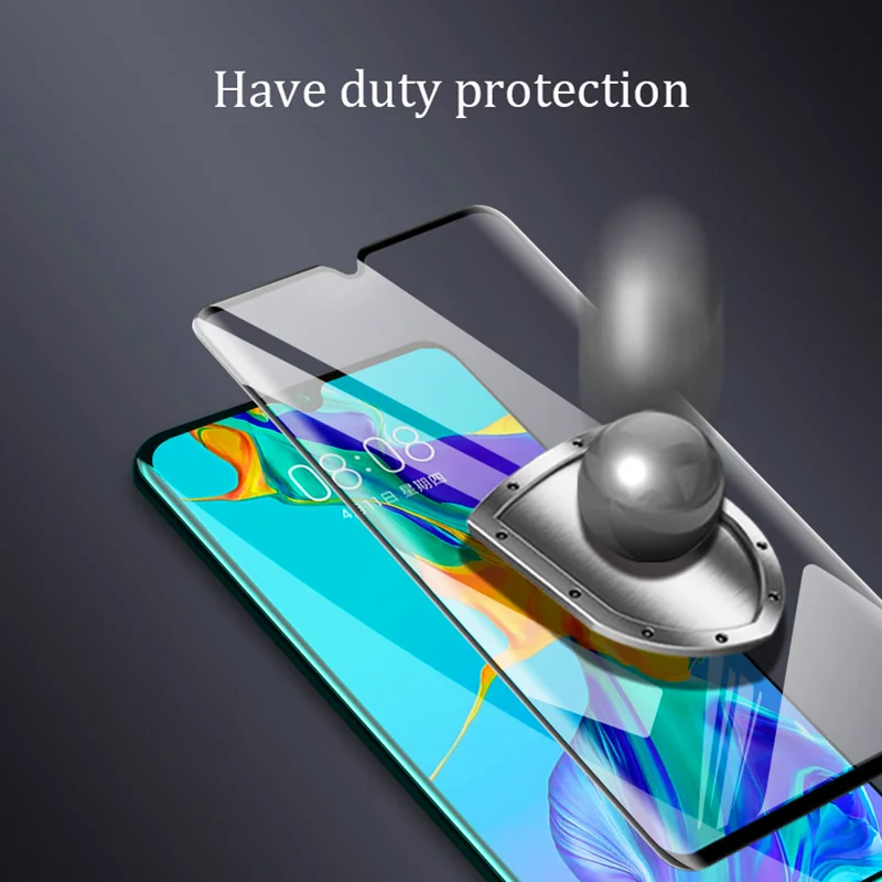 9D Glass For Huawei P30 lite 2020 new edition full cover tempered Camera Lens Flim for Screen glass | Мобильные телефоны и
