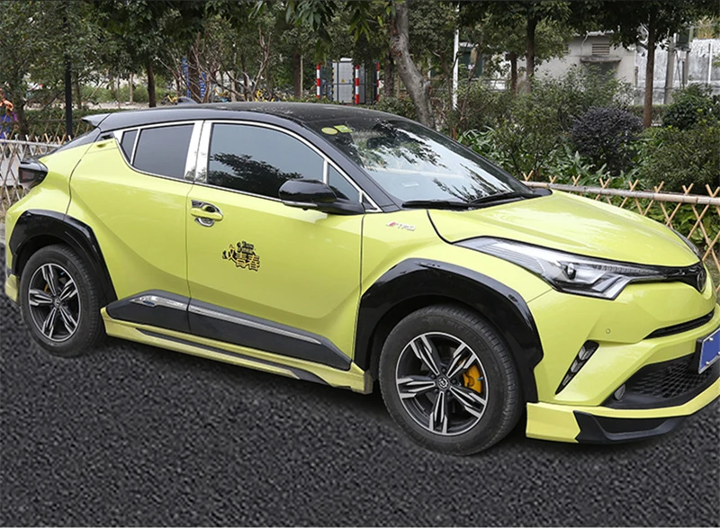 Подходит для Toyota CHR, обвес, крыло,,, лет, Воздухозаборники, вентиляционные крышки, автомобильные аксессуары, 6 шт