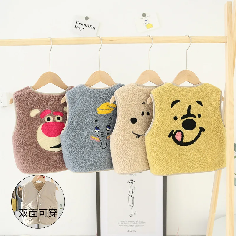 Зимний Повседневный жилет для девочек куртка детская верхняя одежда пальто