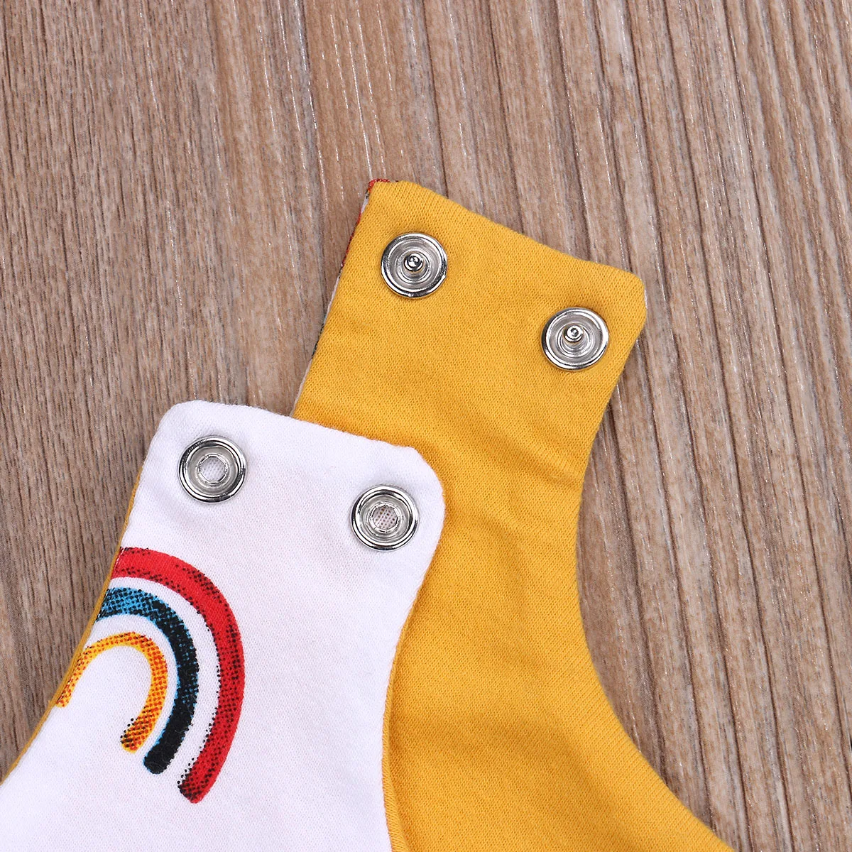 

Infant Baby Sleeveless Jumpsuit Summer Creative Rainbow/Sun Printing Round Collar Romper Clothing for Travel Vacation
