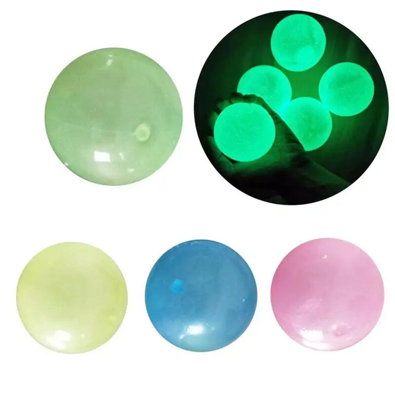 

Stick Wall Ball Stress Relief Toys Sticky Squash Ball Decompression Toy Sticky Ball For Kids Adults Stress Relief Toy