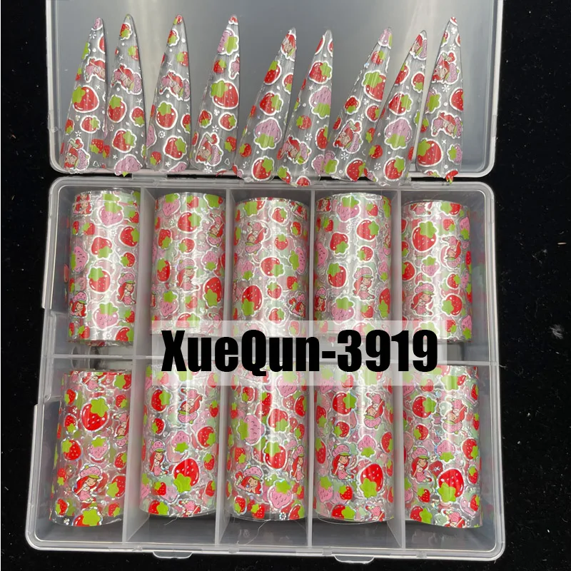 

Дизайнерская Фольга для ногтей XueQun 4*100 см