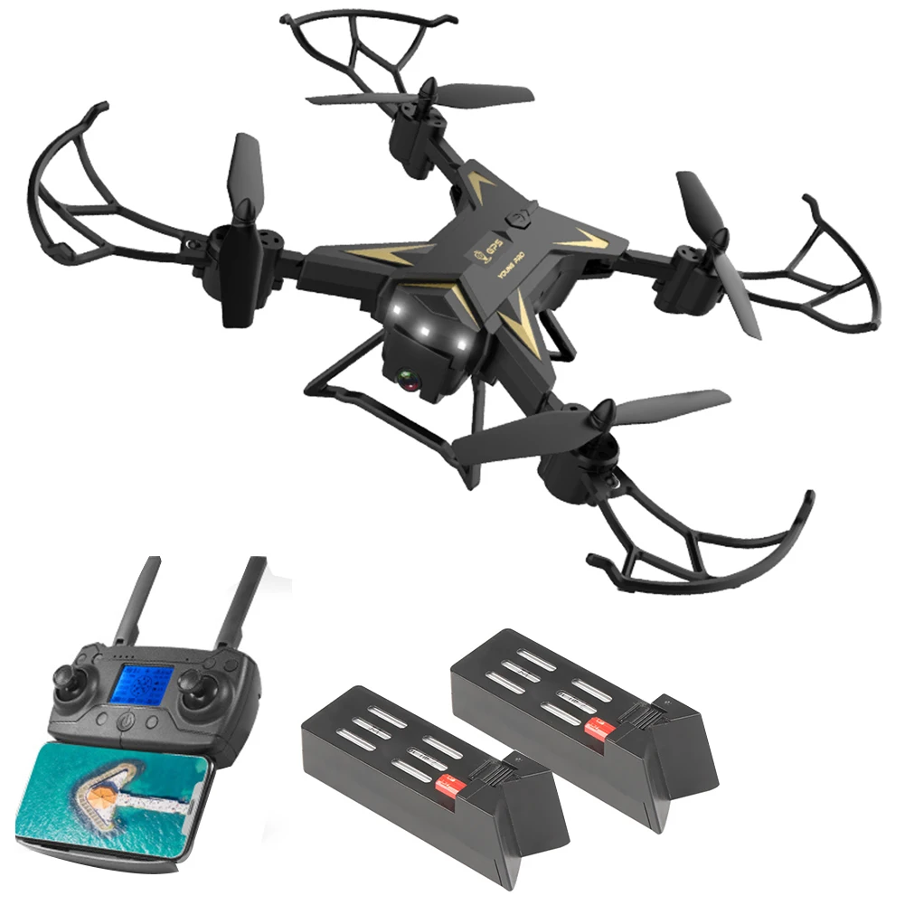 KY601G ABS wifi Антенна вид 4 канала интеллектуальная фотография Дрон 4K HD FPV