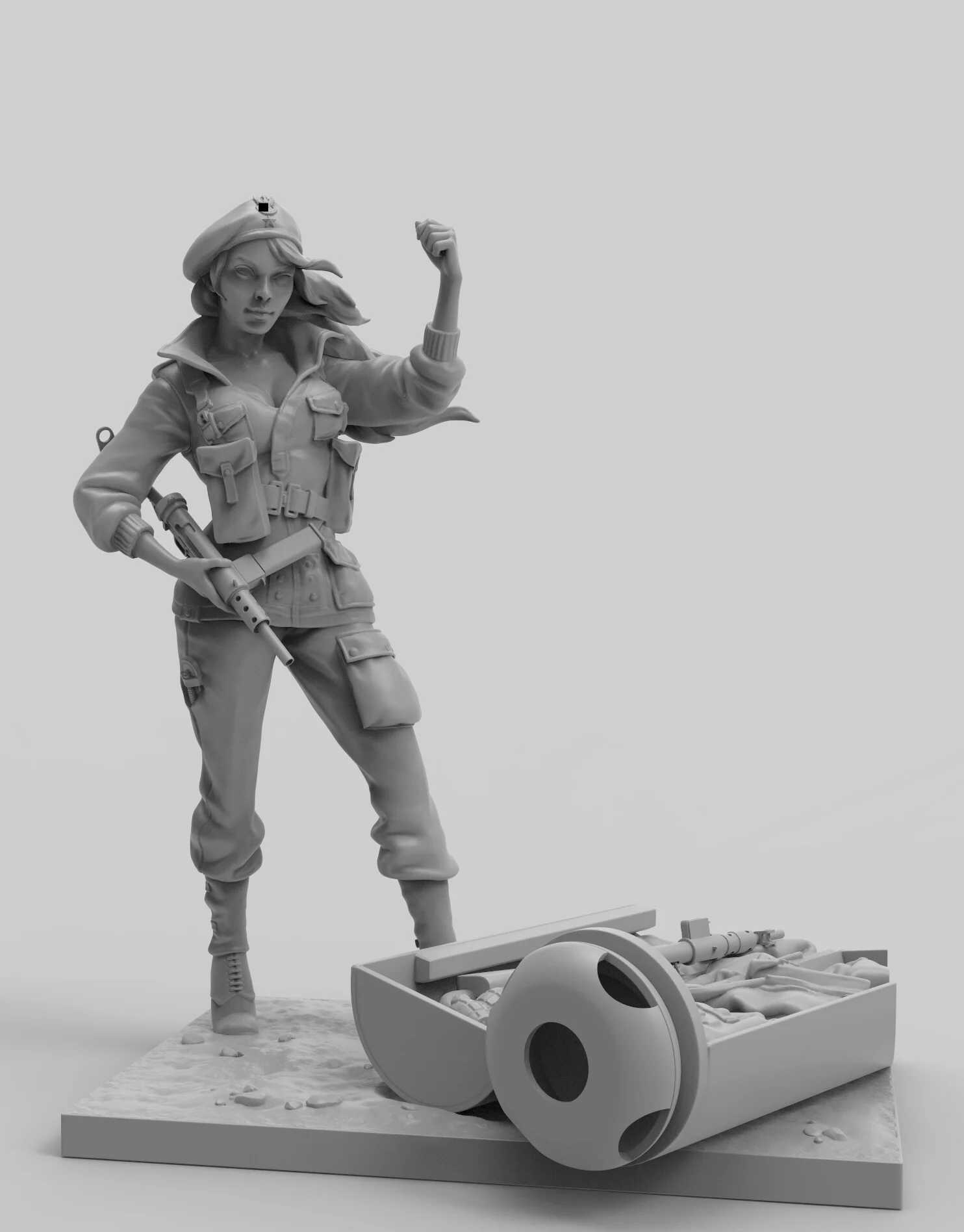 

70mm Resin Model Figure GK , Unassembled and unpainted kit