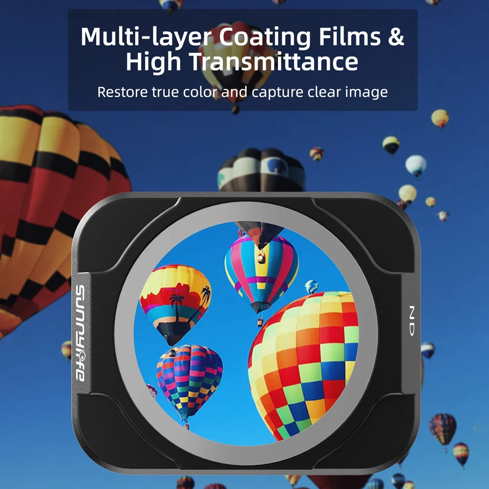 

3pcs Camera Lens Filter ND8+ND16+CPL Ultralight Filters Kit for DJI Air 2S Sets Accessories Aviation Aluminum Alloy Frame CNC