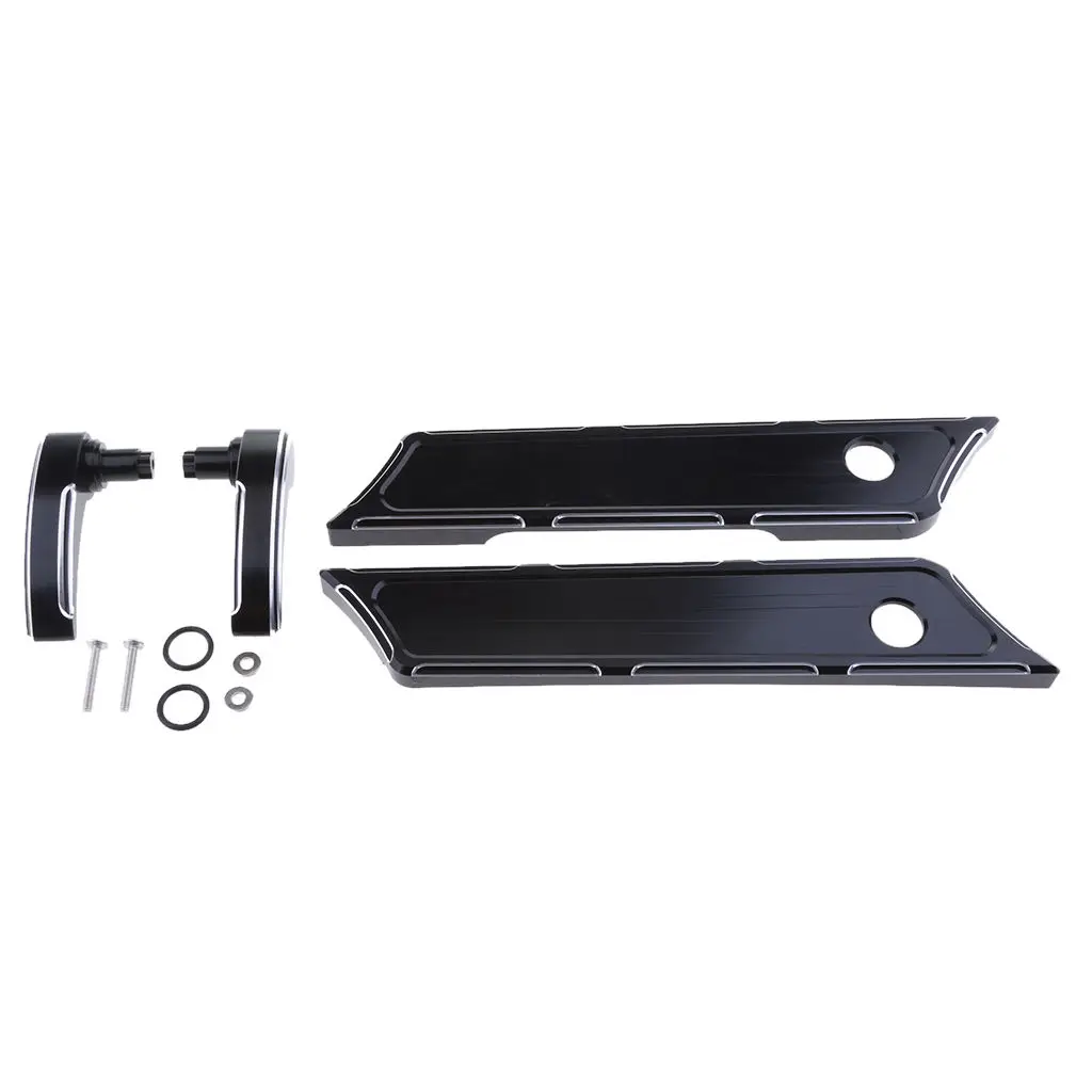 

Saddlebag Latch Cover & CNC Lid Lifter For Electra Glide 2014-2018
