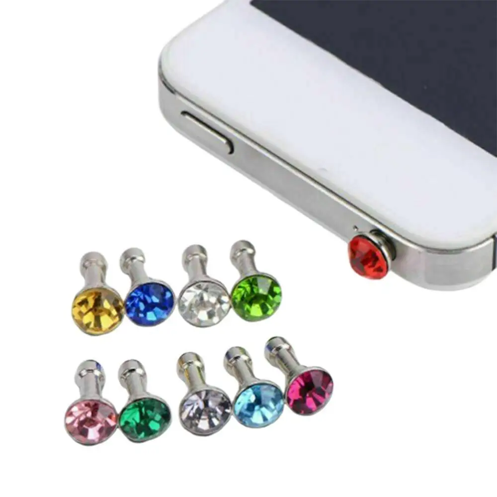 5 шт. шикарный Универсальный 3 мм разъем для наушников сотового телефона iPhone 6 5s