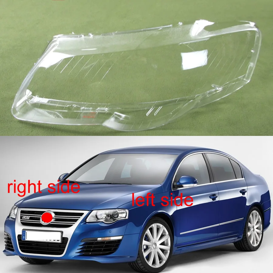 Прозрачная крышка абажуры лампы Корпус противотуманных фар Крышка для VW Passat B6 R36
