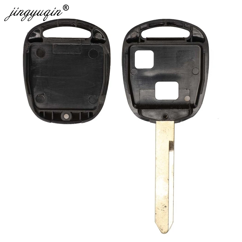 Jingyuqin 10X 2BT TOY41/TOY43/TOY47/TOY48 дистанционный ключ-брелок от машины корпус для Toyota Camry Rav4